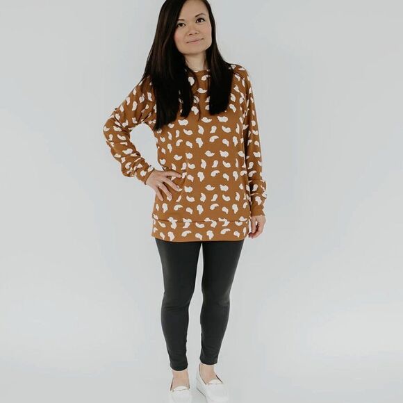 DWELLING APPAREL ADULT UNISEX PULLOVER | FRIENDLY GHOSTS // Size Medium // NWT - Picture 2 of 11